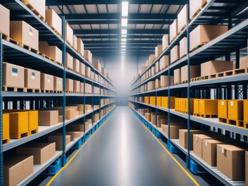 Un almacén de última generación con tecnología de analítica predictiva para la gestión de inventarios