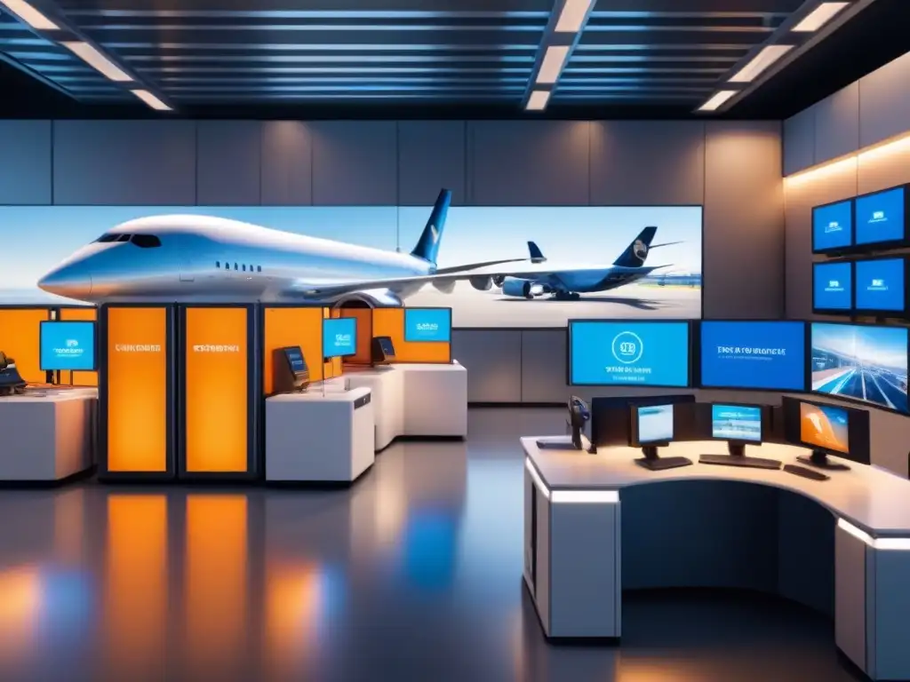 Checkpoint de Seguridad de Carga: Tecnología AI de Última Generación Un avanzado control de seguridad aeroportuaria para cargamentos, con tecnología de Inteligencia Artificial