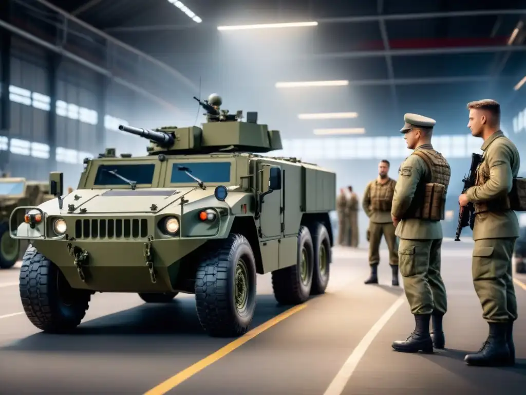 Innovación militar: Base logística con impresión 3D de repuestos Base logística militar con impresión 3D de repuestos para vehículos