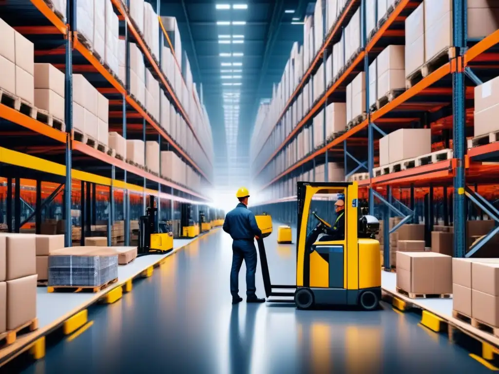 Eficiencia máxima en integración vertical: Centro de distribución con operaciones logísticas sincronizadas y controladas