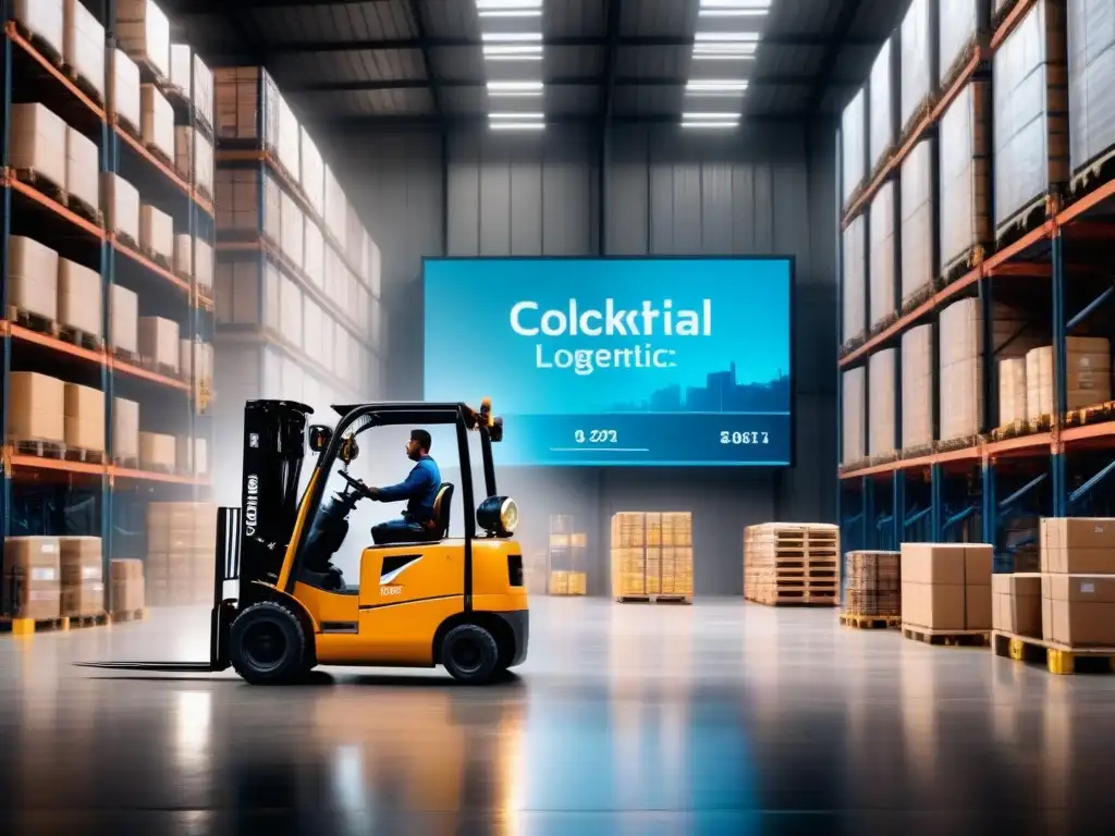 Eficiencia en almacén con soluciones software transporte logística eficiente