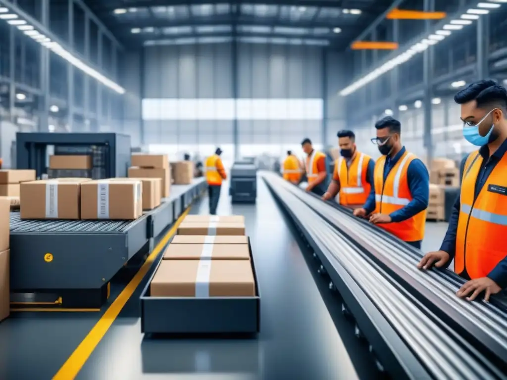 Eficiencia y tecnología en empresas logísticas innovadoras: operación precisa y veloz en centro logístico