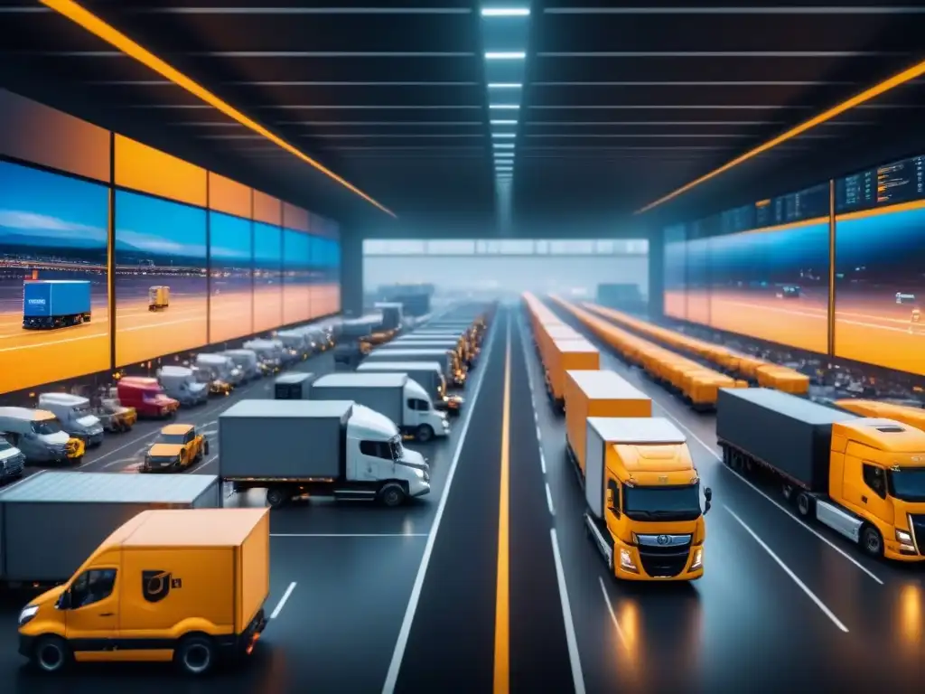 Centro logístico eficiente: gestión en tiempo real con Big Data 'Eficiencia y tecnología en gestión logística: análisis big data transporte logística'