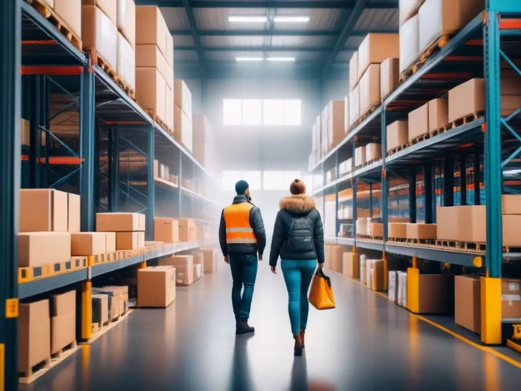 Centro logístico eficiente: procesamiento de devoluciones en tiempo real Eficiente centro logístico minimizando costos en devoluciones eCommerce