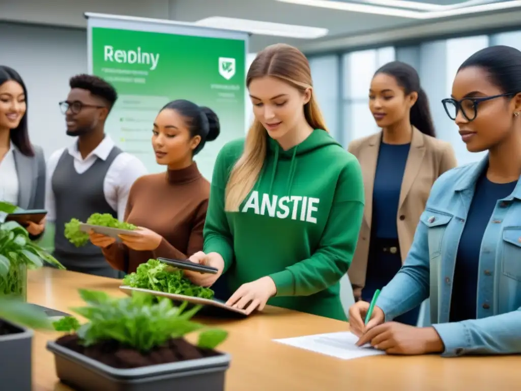 Workshop de Sostenibilidad: Estudiantes crean soluciones ecoinnovadoras Estudiantes colaboran en taller de sostenibilidad, fomentando la cultura sostenible en logística alimentos