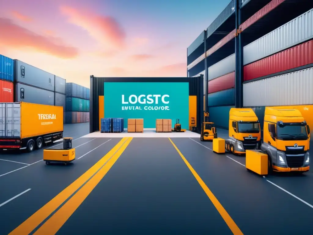 Plataforma virtual líder en logística: feria virtual interactiva Un evento virtual en logística: una plataforma inmersiva con soluciones innovadoras y espacios interactivos