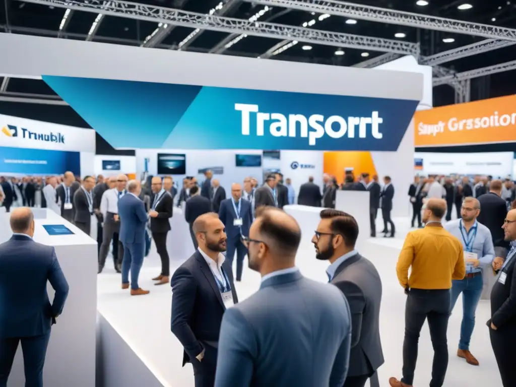 Vanguardia logística en Transport Logistic Munich: innovación y networking Vibrante feria de logística en Transport Logistic Munich 2023, con tecnología innovadora y networking entre profesionales